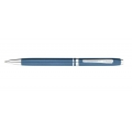 ADVANTAGE STEEL BLUE LACQUER BALLPOINT PEN WITH COMPLIMENTARY 0.7MM PENCIL CONVERTER